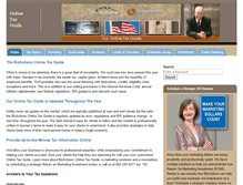 Tablet Screenshot of bizactionstaxguide-us.bizactions.com