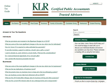 Tablet Screenshot of kahnlitwin-taxguide.bizactions.com